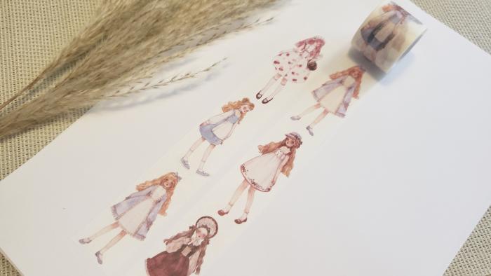 Design Washi Tape Mädchen